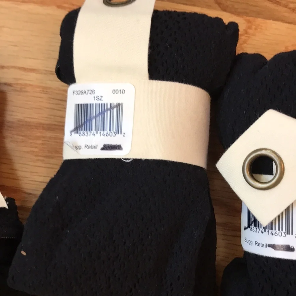 NWT 2 Free People Back at it Tights Black $38 each